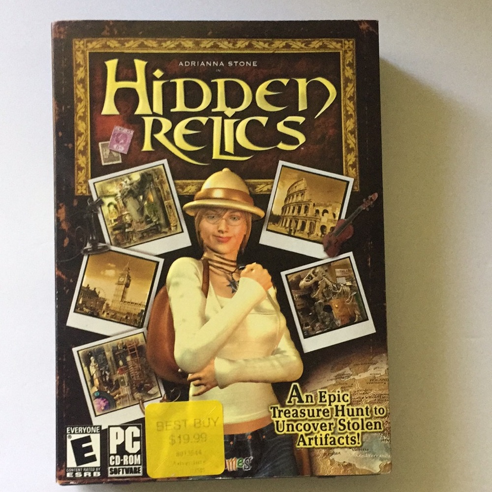 💥10/$10 Hidden relics pc cd-rom game